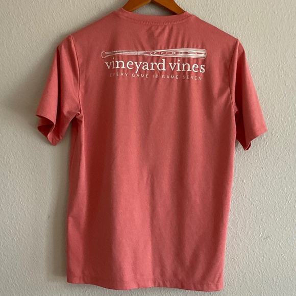Vineyard Vines Performance Tee Baseball Every Game is Game Seven - Picture 4 of 5